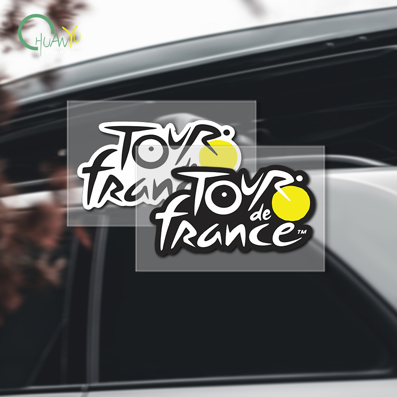 Cycle Zone - Tour de France logo sticker for