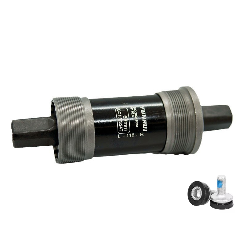 Cycle Zone - YUNRUI Bicycle 68mm Bottom Brackets 110/113/116/118/120/122/124/126mm
