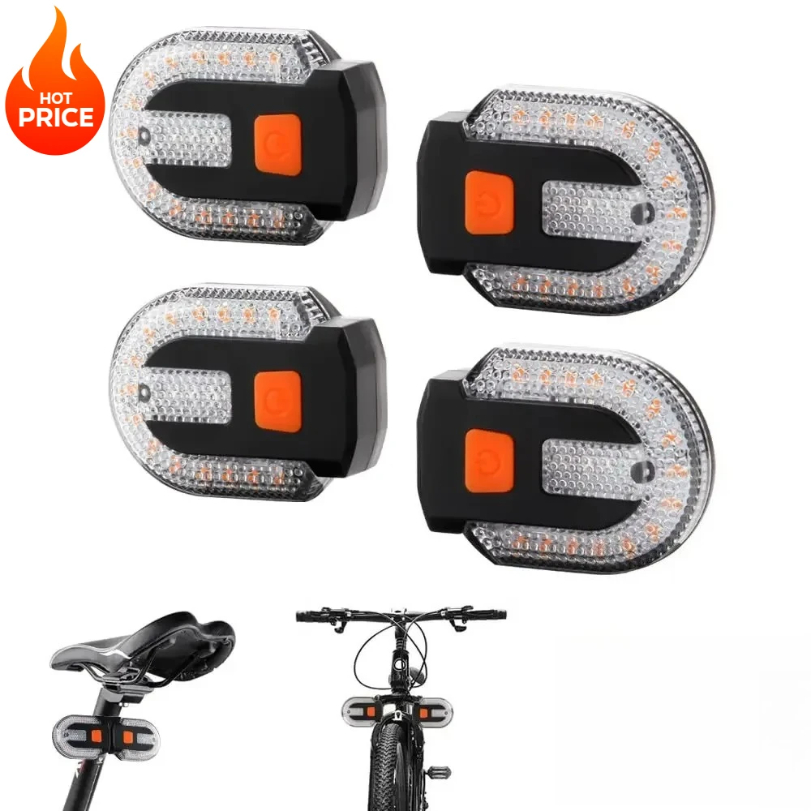 Cycling Gear Charging Station - Bicycle Turn Signal Light Wireless Remote