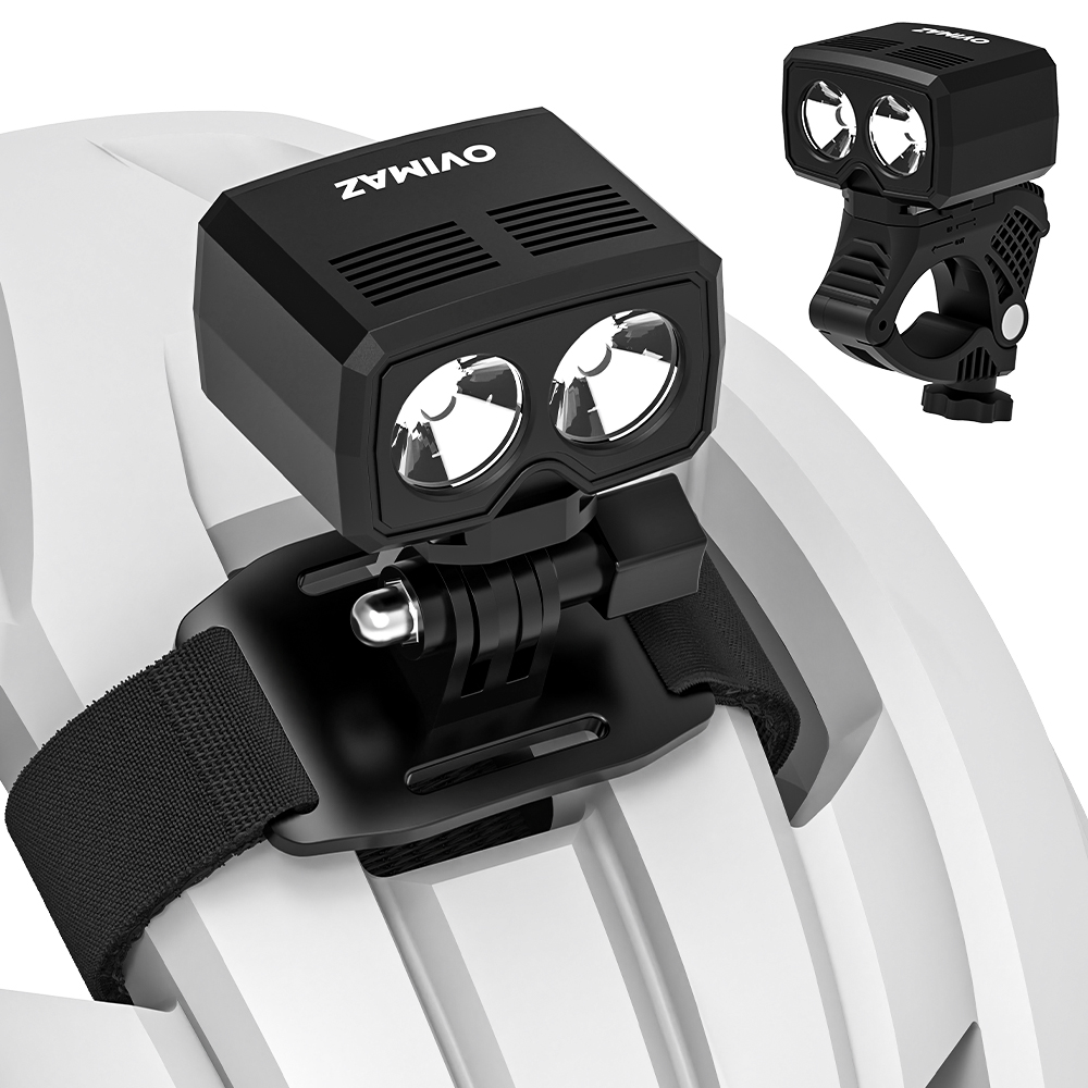 1000 Lum LED Bike Helmet Light - Cycling Gear Charging Station ulasan dan harga