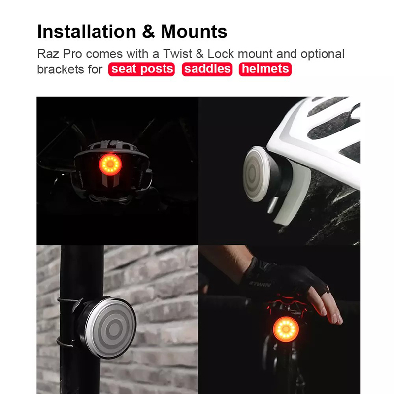 SHANREN RAZ Pro Bicycle Tail L - Cycling Gear Charging Station ulasan dan harga