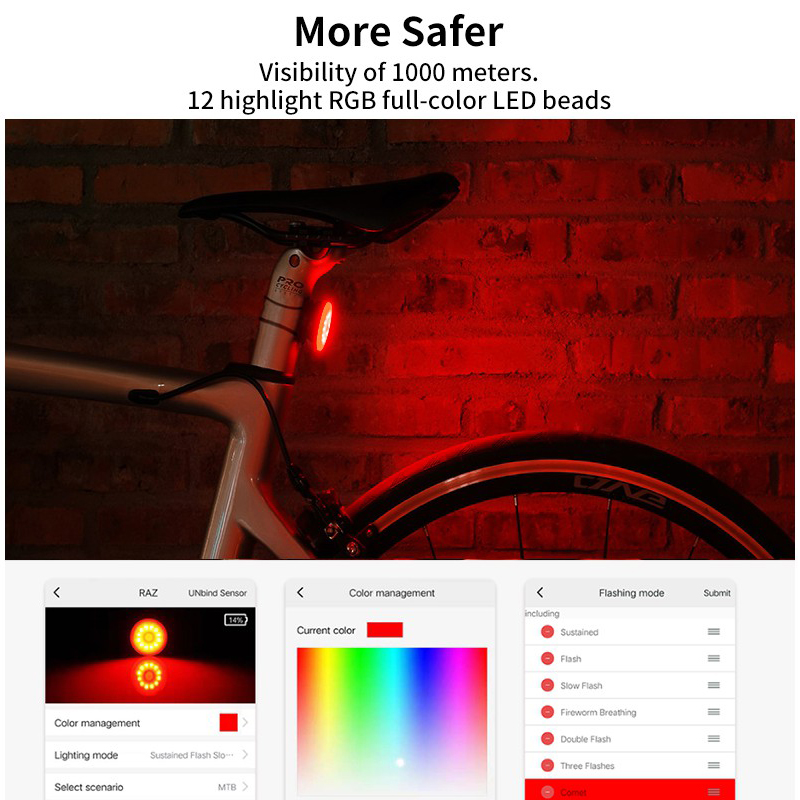 SHANREN RAZ Pro Bicycle Tail L - Cycling Gear Charging Station ulasan dan harga