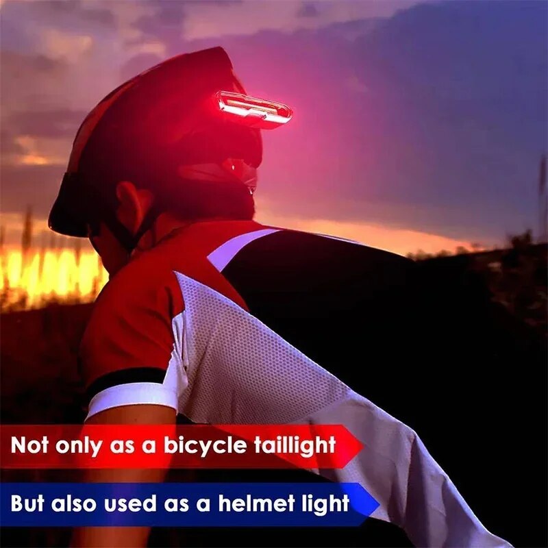 Bicycle Rear Light Waterproof  - Cycling Gear Charging Station ulasan dan harga