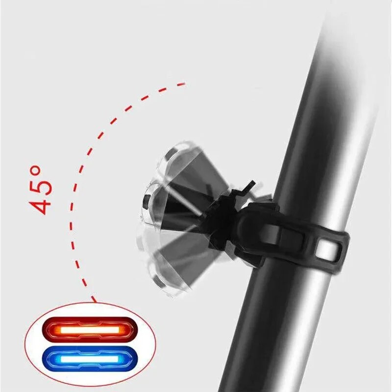 Bicycle Rear Light Waterproof  - Cycling Gear Charging Station ulasan dan harga