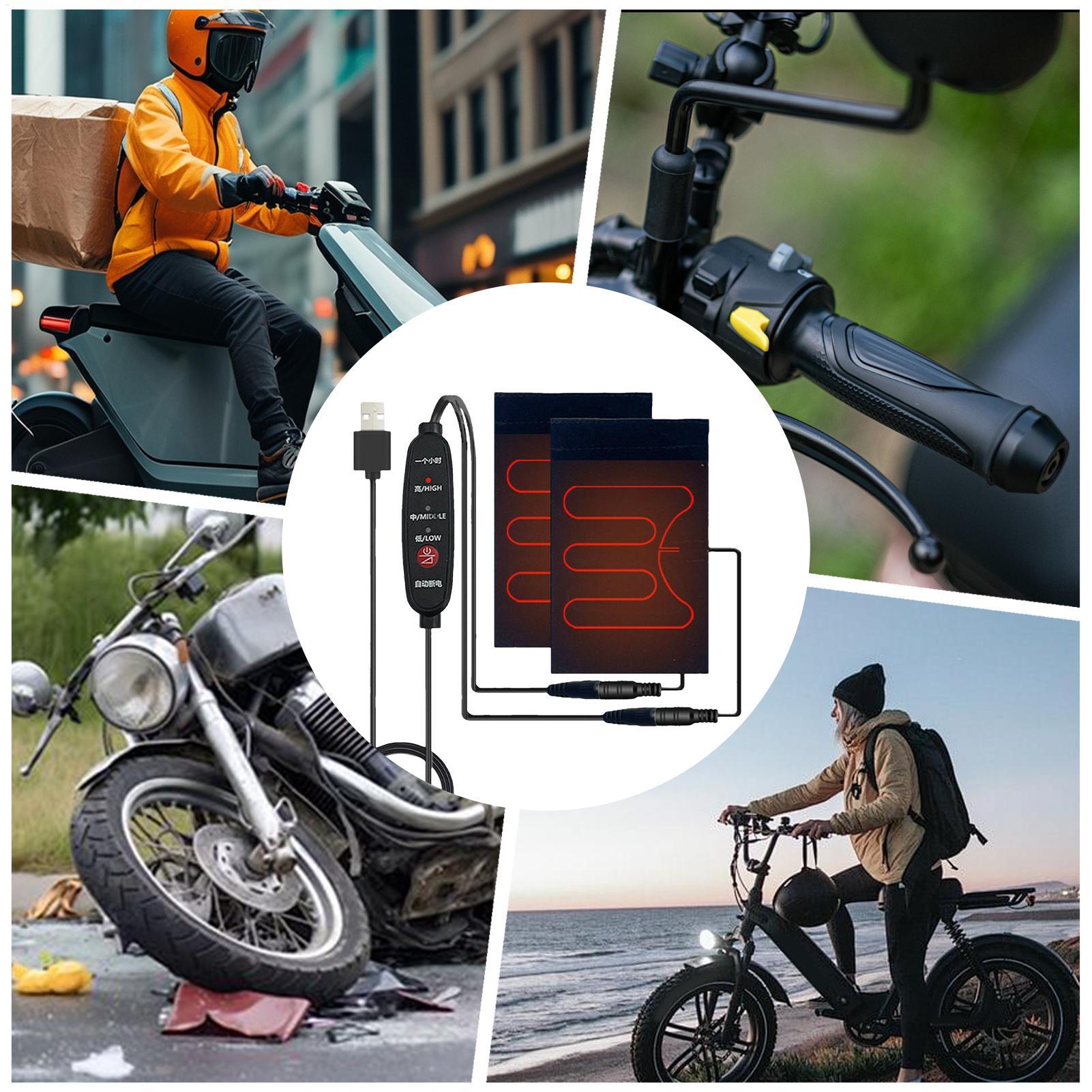 Heated Handlebar Grip 5V Motor - Cycling Heat Gear ulasan dan harga
