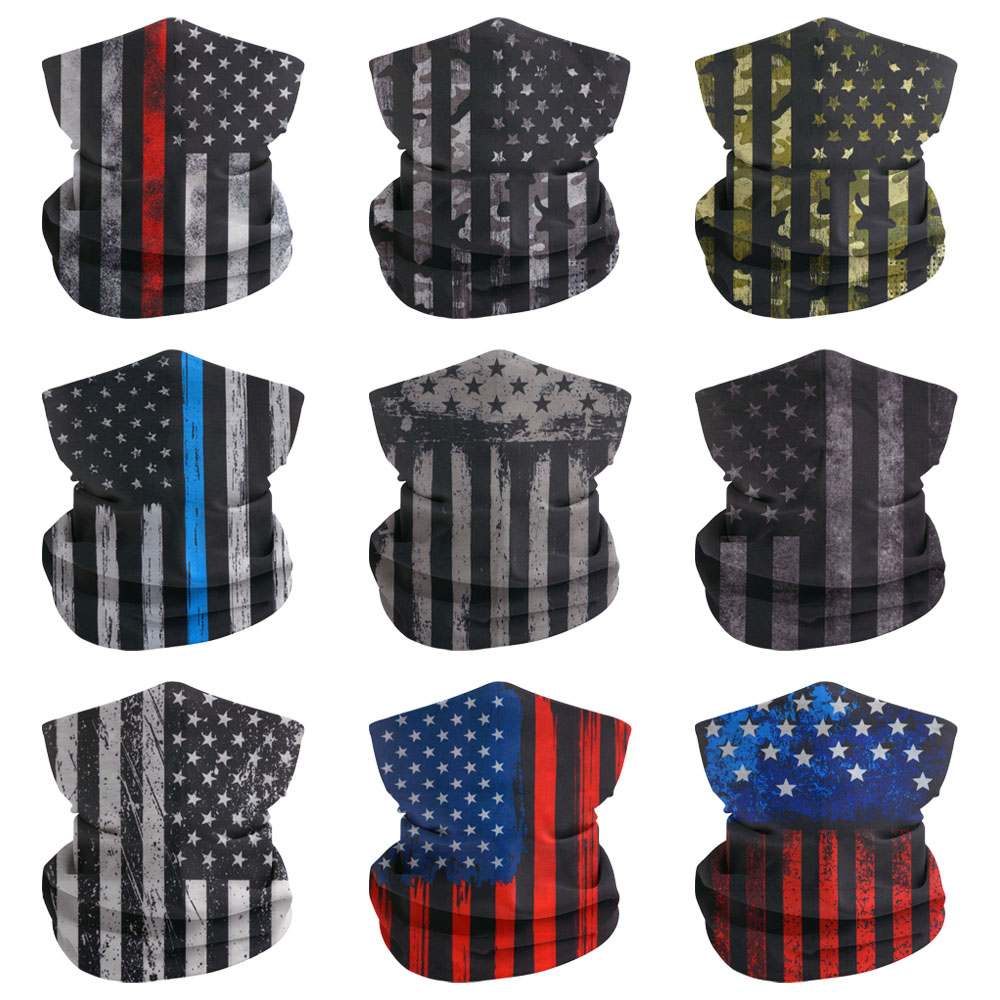 USA Flag Neck Gaiter Face Mask - Cycling Gear For Women ulasan dan harga