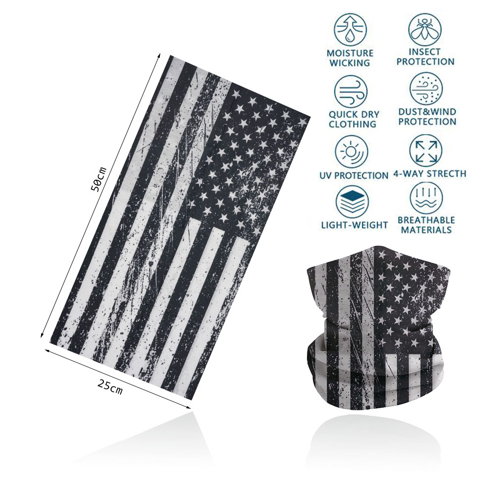 USA Flag Neck Gaiter Face Mask - Cycling Gear For Women ulasan dan harga