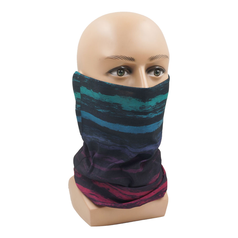Tie-Dye Stripes Pattern Neckch - Cycling Gear For Women ulasan dan harga