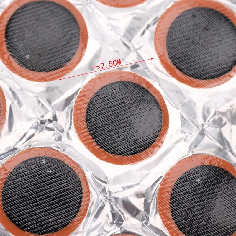 48Pcs Rubber Puncture Patches  - Bicycle Repair Kit ulasan dan harga