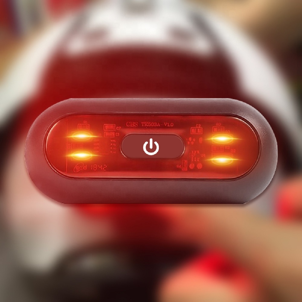 4 Lamp Beads Bicycle Helmet Le - Cycling Gear Charging Station ulasan dan harga
