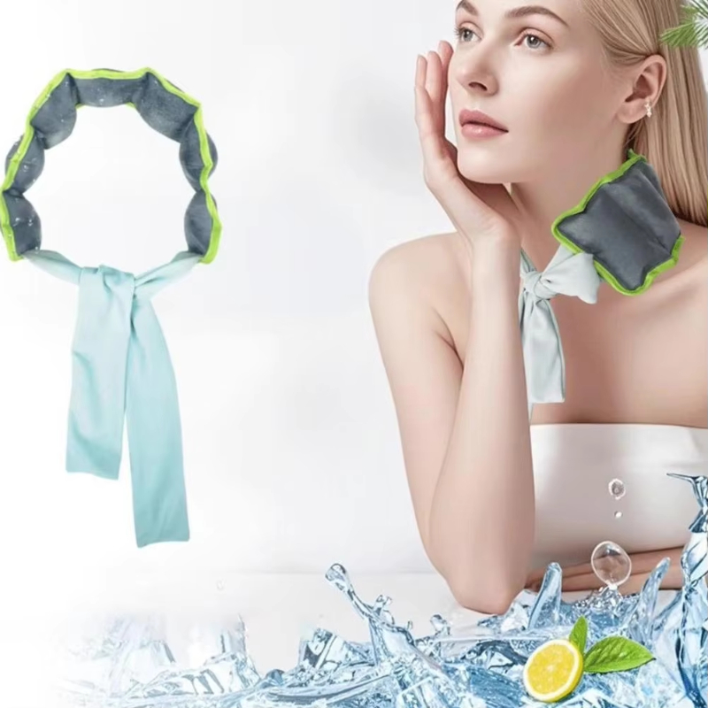 Cooling Ice Scarf for Neck Col - Cycling Heat Gear ulasan dan harga