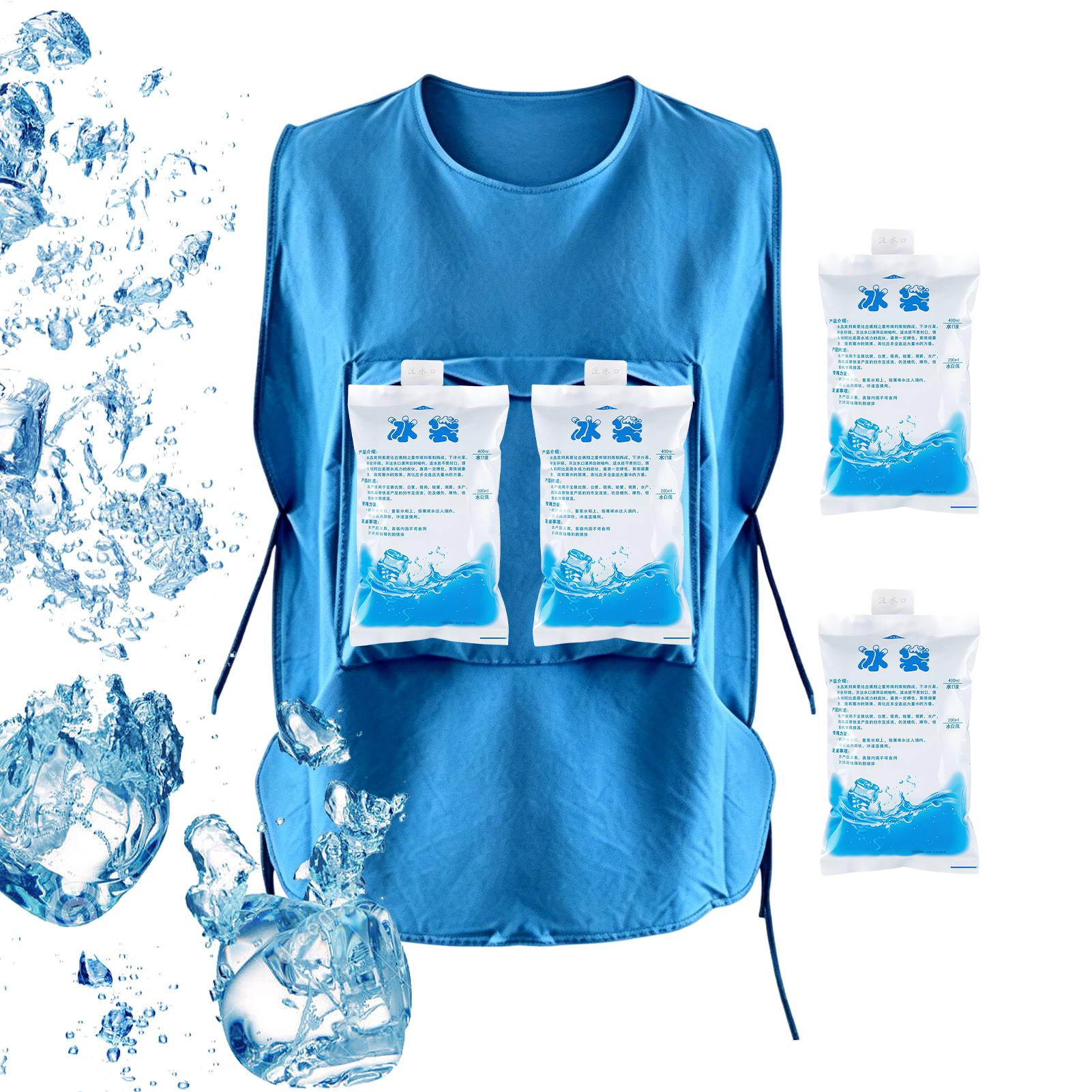 4 Gel Ice Packs Cooling Vest R - Cycling Heat Gear ulasan dan harga