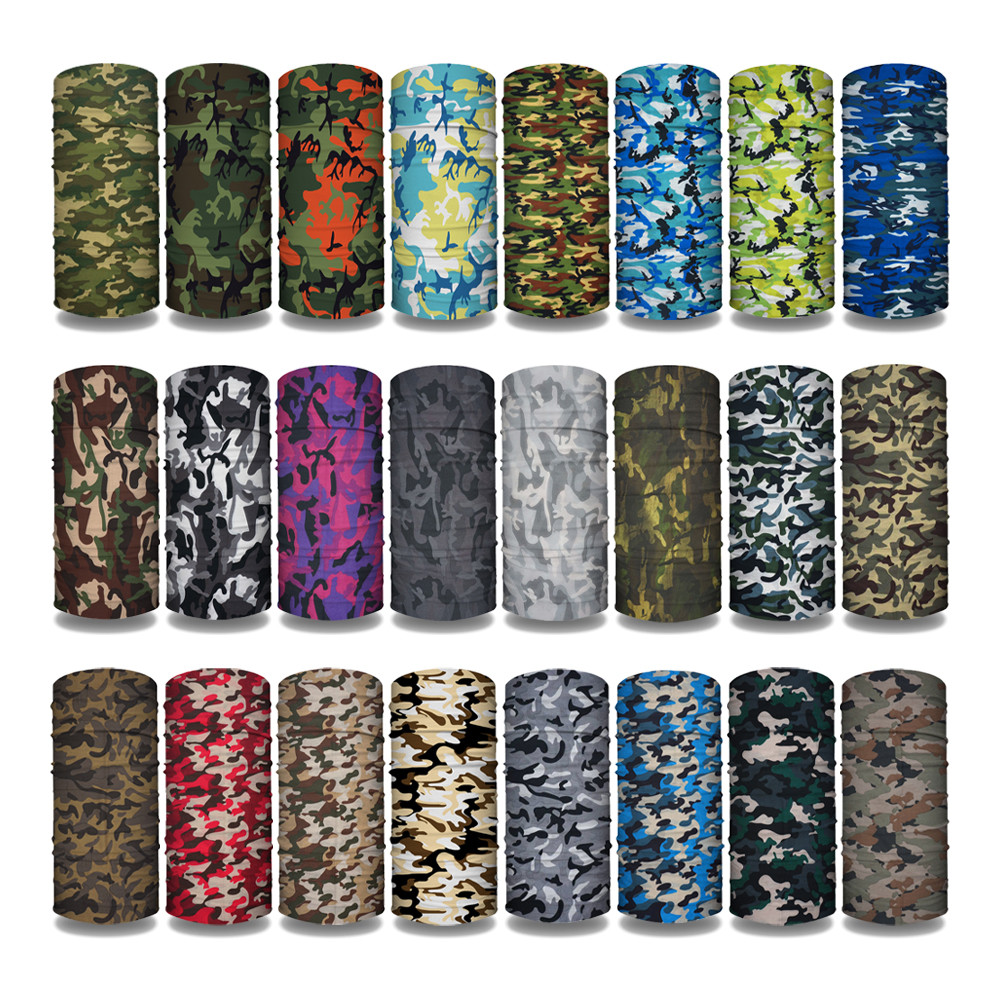 CM01-CM33 Camo Printed Bandana - Cycling Gear For Women ulasan dan harga