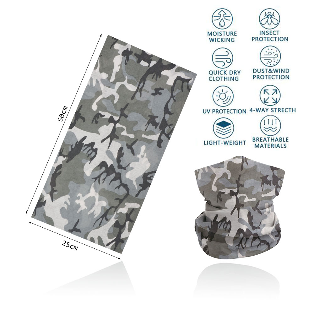 CM01-CM33 Camo Printed Bandana - Cycling Gear For Women ulasan dan harga