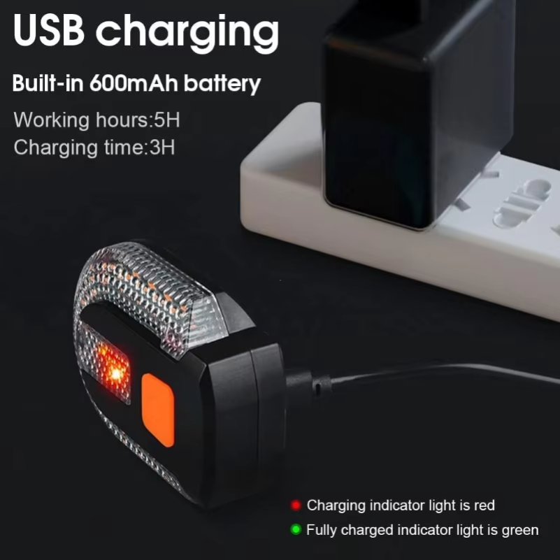Bicycle Turn Signal Lights Wir - Cycling Gear Charging Station ulasan dan harga