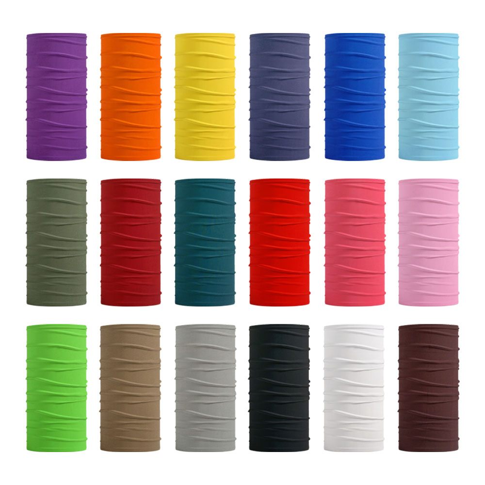 Seamless Solid Color Bandanas  - Cycling Gear For Women ulasan dan harga
