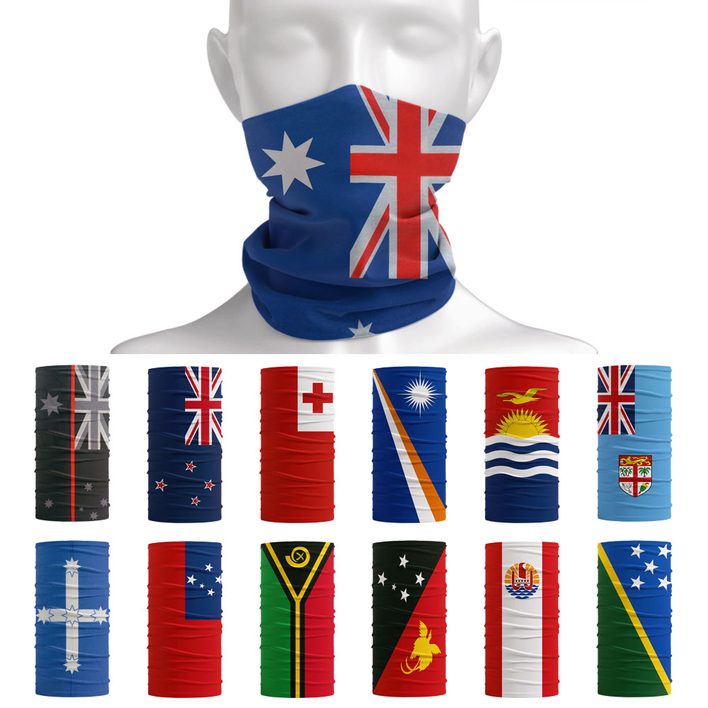 Australia New Zealand Flag Pat - Cycling Gear New Zealand ulasan dan harga