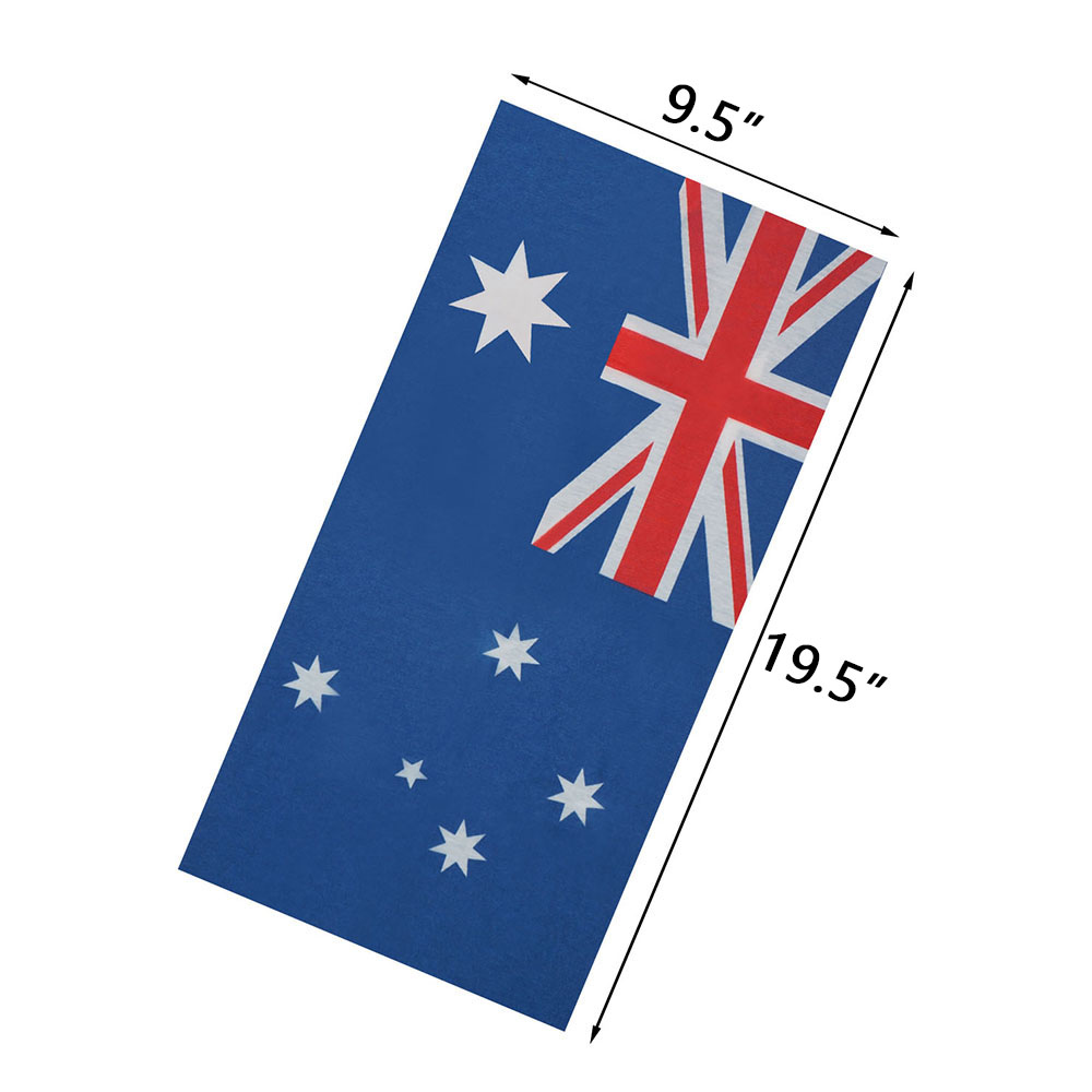 Australia New Zealand Flag Pat - Cycling Gear New Zealand ulasan dan harga