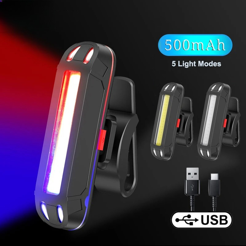 Bike Rear Light Super Bright L - Cycling Gear Charging Station ulasan dan harga
