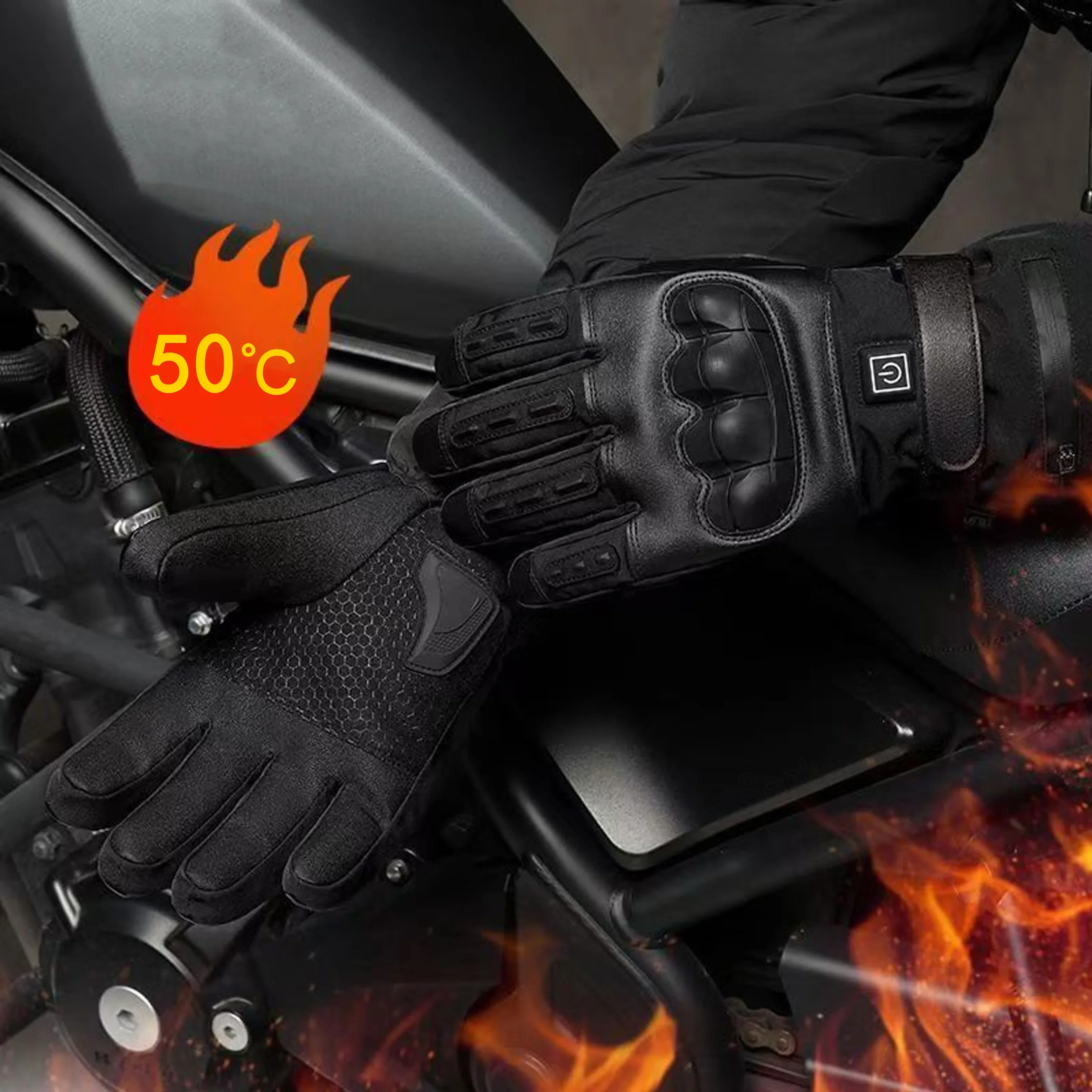 Heated Motorcycle Gloves for M - Cycling Heat Gear ulasan dan harga