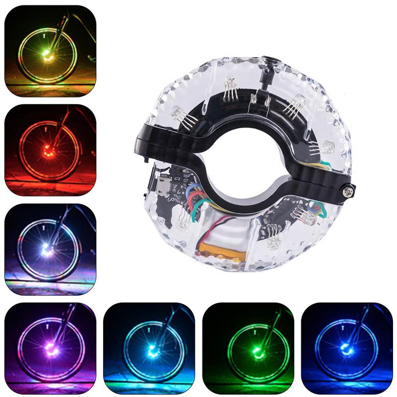 New LED Rechargeable Bike Whee - Cycling Gear Charging Station ulasan dan harga
