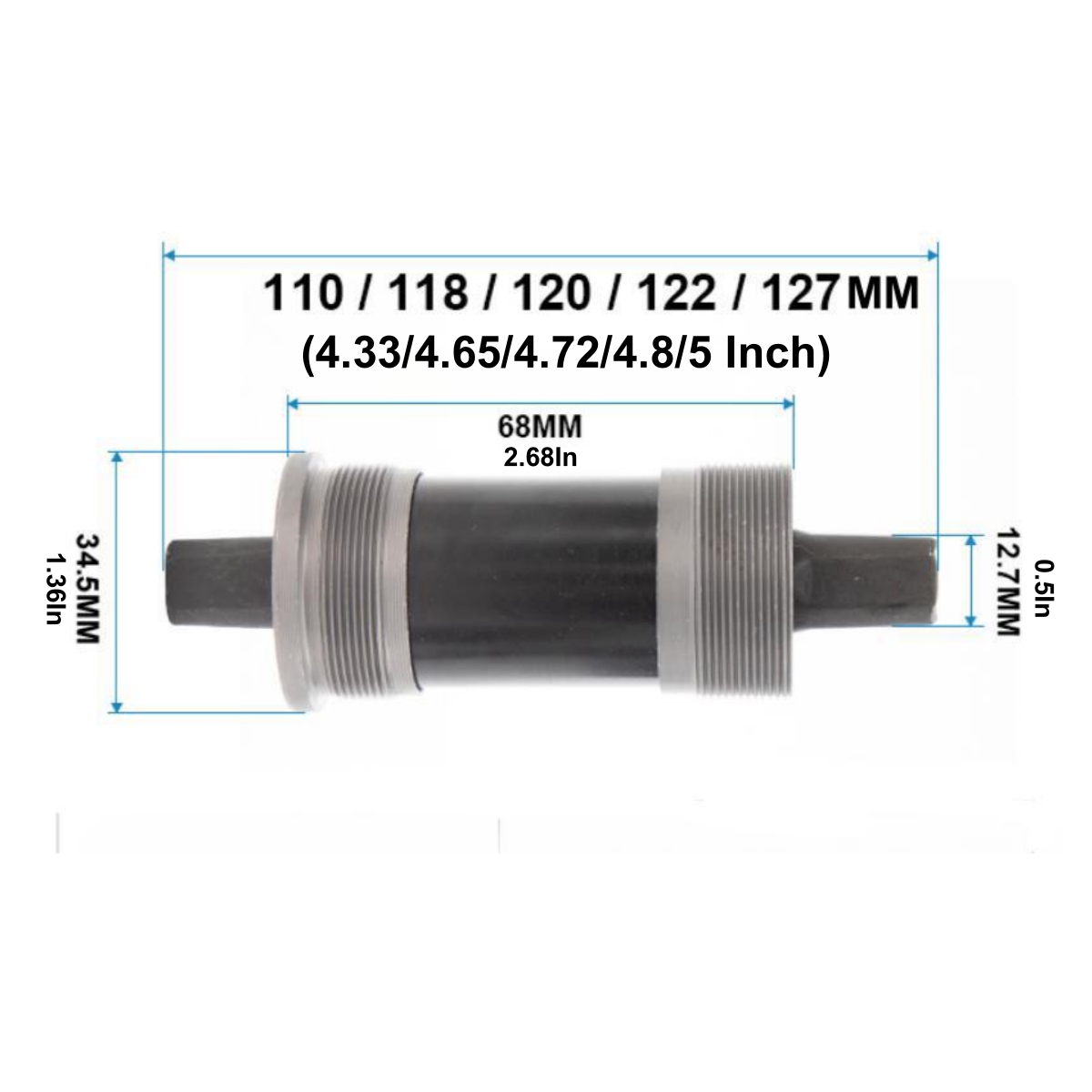 Bike Bottom Bracket,Square-Tap - Cycle Zone ulasan dan harga